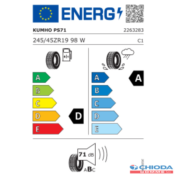 KUMHO ECSTA PS71 - immagine 2