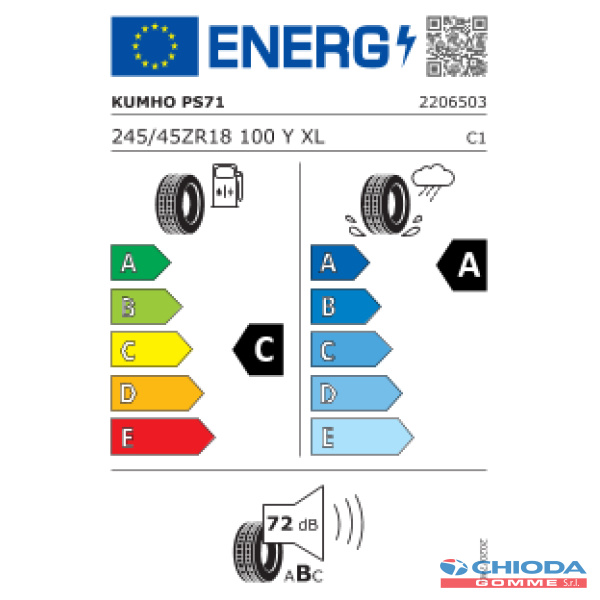 KUMHO ECSTA PS71 XL - immagine 2